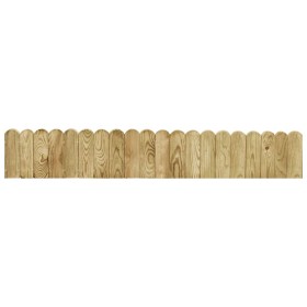 vidaXL Beeteinfassung Grün 120 cm Imprägniertes Kiefernholz
