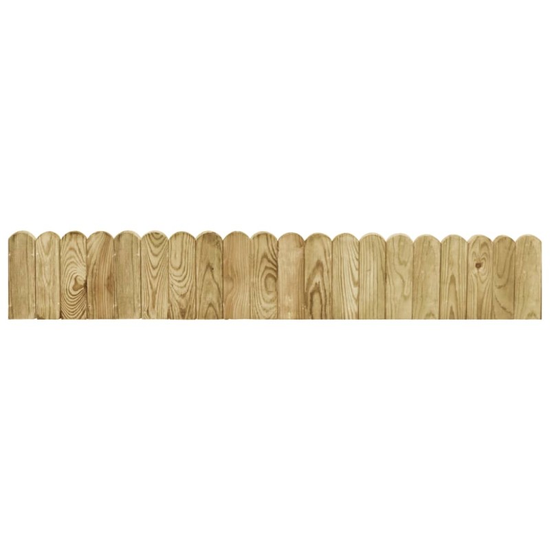 vidaXL Beeteinfassung Grün 120 cm Imprägniertes Kiefernholz vidaXL Beeteinfassung Grün 120 cm Imprägniertes Kiefernholz