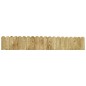 vidaXL Beeteinfassung Grün 120 cm Imprägniertes Kiefernholz vidaXL Beeteinfassung Grün 120 cm Imprägniertes Kiefernholz