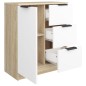 vidaXL Sideboard Sonoma-Eiche 60x30x70 cm Holzwerkstoff vidaXL Sideboard Sonoma-Eiche 60x30x70 cm Holzwerkstoff