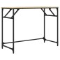 vidaXL Schreibtisch Sonoma-Eiche 100x45x76 cm Holzwerkstoff und Stahl vidaXL Schreibtisch Sonoma-Eiche 100x45x76 cm Holzwerkstoff und Stahl