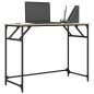 vidaXL Schreibtisch Sonoma-Eiche 100x45x76 cm Holzwerkstoff und Stahl vidaXL Schreibtisch Sonoma-Eiche 100x45x76 cm Holzwerkstoff und Stahl