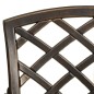vidaXL Gartenstühle 6 Stk. Aluminiumguss Bronzen vidaXL Gartenstühle 6 Stk. Aluminiumguss Bronzen