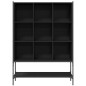 vidaXL Bücherregal Schwarz 102x30x141,5 cm Holzwerkstoff vidaXL Bücherregal Schwarz 102x30x141,5 cm Holzwerkstoff