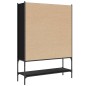 vidaXL Bücherregal Schwarz 102x30x141,5 cm Holzwerkstoff vidaXL Bücherregal Schwarz 102x30x141,5 cm Holzwerkstoff