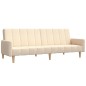 vidaXL Schlafsofa 2-Sitzer Creme Stoff vidaXL Schlafsofa 2-Sitzer Creme Stoff