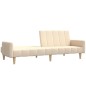 vidaXL Schlafsofa 2-Sitzer Creme Stoff vidaXL Schlafsofa 2-Sitzer Creme Stoff