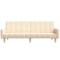 vidaXL Schlafsofa 2-Sitzer Creme Stoff vidaXL Schlafsofa 2-Sitzer Creme Stoff