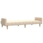 vidaXL Schlafsofa 2-Sitzer Creme Stoff vidaXL Schlafsofa 2-Sitzer Creme Stoff