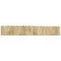 vidaXL Beeteinfassungen 2 Stk. 120 cm Imprägniertes Kiefernholz vidaXL Beeteinfassungen 2 Stk. 120 cm Imprägniertes Kiefernholz