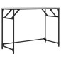 vidaXL Schreibtisch Grau Sonoma 100x45x76 cm Holzwerkstoff und Stahl vidaXL Schreibtisch Grau Sonoma 100x45x76 cm Holzwerkstoff und Stahl
