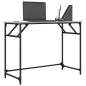 vidaXL Schreibtisch Grau Sonoma 100x45x76 cm Holzwerkstoff und Stahl vidaXL Schreibtisch Grau Sonoma 100x45x76 cm Holzwerkstoff und Stahl