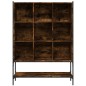 vidaXL Bücherregal Räuchereiche 102x30x141,5 cm Holzwerkstoff vidaXL Bücherregal Räuchereiche 102x30x141,5 cm Holzwerkstoff