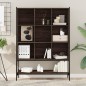 vidaXL Bücherregal Braun Eichen-Optik 102x30x141,5 cm Holzwerkstoff vidaXL Bücherregal Braun Eichen-Optik 102x30x141,5 cm Holzwerkstoff