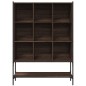 vidaXL Bücherregal Braun Eichen-Optik 102x30x141,5 cm Holzwerkstoff vidaXL Bücherregal Braun Eichen-Optik 102x30x141,5 cm Holzwerkstoff