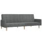 vidaXL Schlafsofa 2-Sitzer Hellgrau Stoff vidaXL Schlafsofa 2-Sitzer Hellgrau Stoff