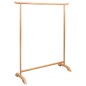 vidaXL Kleiderständer 125 x 150 cm Massivholz Eiche vidaXL Kleiderständer 125 x 150 cm Massivholz Eiche