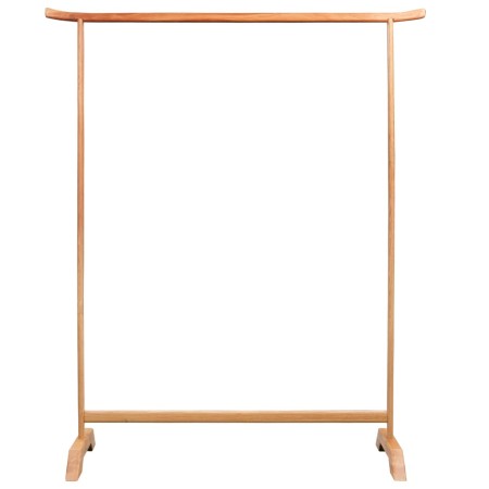 vidaXL Kleiderständer 125 x 150 cm Massivholz Eiche