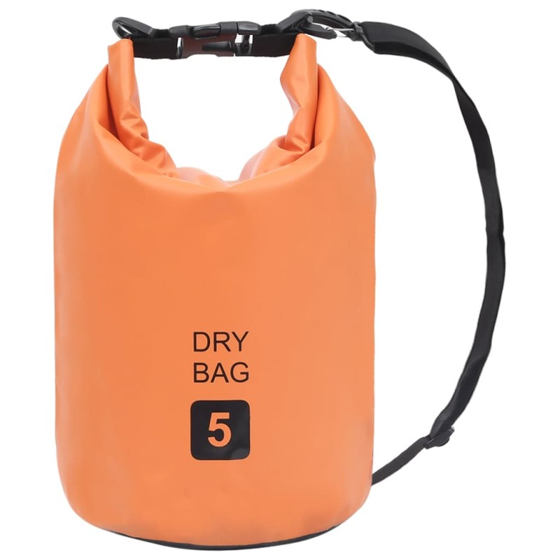 vidaXL Trockensack Orange 5 L PVC vidaXL Trockensack Orange 5 L PVC
