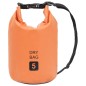 vidaXL Trockensack Orange 5 L PVC vidaXL Trockensack Orange 5 L PVC