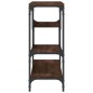 vidaXL Konsolentisch Braun Eichen-Optik 100x30x75 cm Holzwerkstoff vidaXL Konsolentisch Braun Eichen-Optik 100x30x75 cm Holzwerkstoff