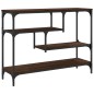 vidaXL Konsolentisch Braun Eichen-Optik 100x30x75 cm Holzwerkstoff vidaXL Konsolentisch Braun Eichen-Optik 100x30x75 cm Holzwerkstoff