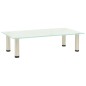 vidaXL TV-Tisch 60x35x17 cm Satiniertes Hartglas vidaXL TV-Tisch 60x35x17 cm Satiniertes Hartglas