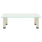 vidaXL TV-Tisch 60x35x17 cm Satiniertes Hartglas vidaXL TV-Tisch 60x35x17 cm Satiniertes Hartglas
