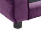 vidaXL Hundesofa Burgunderrot 72x45x30 cm Plüsch vidaXL Hundesofa Burgunderrot 72x45x30 cm Plüsch
