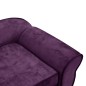 vidaXL Hundesofa Burgunderrot 72x45x30 cm Plüsch vidaXL Hundesofa Burgunderrot 72x45x30 cm Plüsch