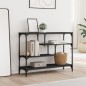 vidaXL Konsolentisch Schwarz 100x30x75 cm Holzwerkstoff vidaXL Konsolentisch Schwarz 100x30x75 cm Holzwerkstoff