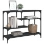 vidaXL Konsolentisch Schwarz 100x30x75 cm Holzwerkstoff vidaXL Konsolentisch Schwarz 100x30x75 cm Holzwerkstoff