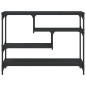 vidaXL Konsolentisch Schwarz 100x30x75 cm Holzwerkstoff vidaXL Konsolentisch Schwarz 100x30x75 cm Holzwerkstoff