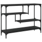 vidaXL Konsolentisch Schwarz 100x30x75 cm Holzwerkstoff vidaXL Konsolentisch Schwarz 100x30x75 cm Holzwerkstoff