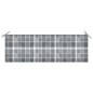 vidaXL Stapelbare Gartenbank mit Auflage 159 cm Massivholz Teak vidaXL Stapelbare Gartenbank mit Auflage 159 cm Massivholz Teak