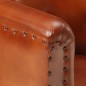 vidaXL Sessel Braun Echtleder vidaXL Sessel Braun Echtleder