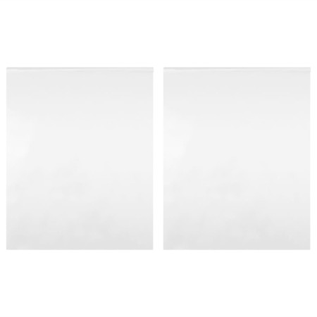 vidaXL Spiegelfolien 2 Stk. Selbstklebend 60x150 cm PET