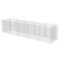 vidaXL Gabionen-Hochbeet Verzinkter Stahl 450×90×100 cm vidaXL Gabionen-Hochbeet Verzinkter Stahl 450×90×100 cm