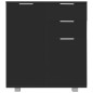 vidaXL Sideboard Hochglanz-Schwarz 71x35x80 cm Holzwerkstoff vidaXL Sideboard Hochglanz-Schwarz 71x35x80 cm Holzwerkstoff
