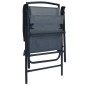 vidaXL 3-tlg. Bistro-Set Grau Stahl vidaXL 3-tlg. Bistro-Set Grau Stahl