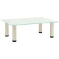 vidaXL TV-Tisch 40x35x17 cm Satiniertes Hartglas vidaXL TV-Tisch 40x35x17 cm Satiniertes Hartglas