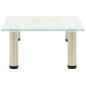 vidaXL TV-Tisch 40x35x17 cm Satiniertes Hartglas vidaXL TV-Tisch 40x35x17 cm Satiniertes Hartglas