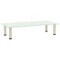 vidaXL TV-Tisch 80x35x17 cm Satiniertes Hartglas vidaXL TV-Tisch 80x35x17 cm Satiniertes Hartglas