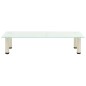 vidaXL TV-Tisch 80x35x17 cm Satiniertes Hartglas vidaXL TV-Tisch 80x35x17 cm Satiniertes Hartglas