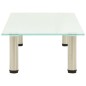 vidaXL TV-Tisch 80x35x17 cm Satiniertes Hartglas vidaXL TV-Tisch 80x35x17 cm Satiniertes Hartglas