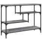 vidaXL Konsolentisch Grau Sonoma 100x30x75 cm Holzwerkstoff vidaXL Konsolentisch Grau Sonoma 100x30x75 cm Holzwerkstoff