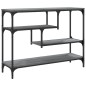vidaXL Konsolentisch Grau Sonoma 100x30x75 cm Holzwerkstoff vidaXL Konsolentisch Grau Sonoma 100x30x75 cm Holzwerkstoff