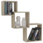 vidaXL Cube Wandregale Sonoma-Eiche 68x15x68 cm Holzwerkstoff vidaXL Cube Wandregale Sonoma-Eiche 68x15x68 cm Holzwerkstoff