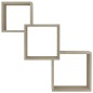 vidaXL Cube Wandregale Sonoma-Eiche 68x15x68 cm Holzwerkstoff vidaXL Cube Wandregale Sonoma-Eiche 68x15x68 cm Holzwerkstoff