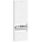 vidaXL Schuhschrank Hochglanz-Weiß 59x17x169 cm Holzwerkstoff vidaXL Schuhschrank Hochglanz-Weiß 59x17x169 cm Holzwerkstoff